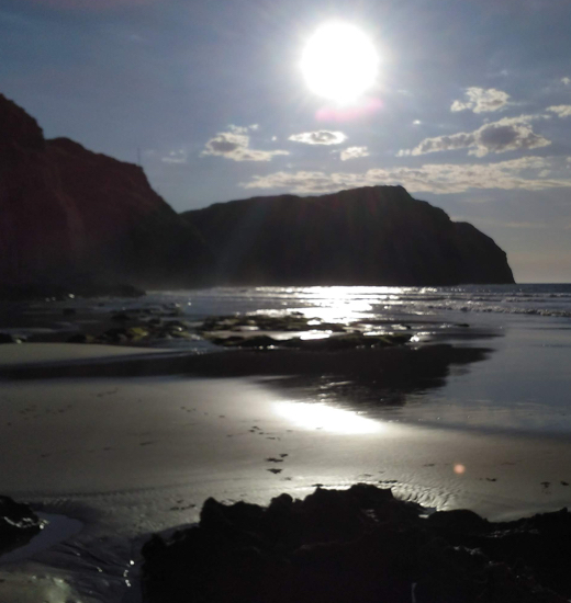 puesta de sol